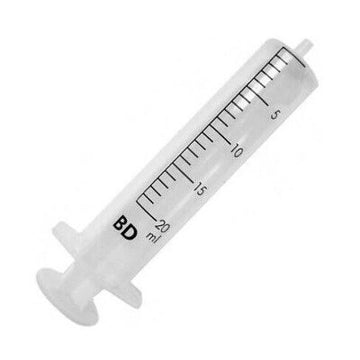 Jeringa plástico 20ml