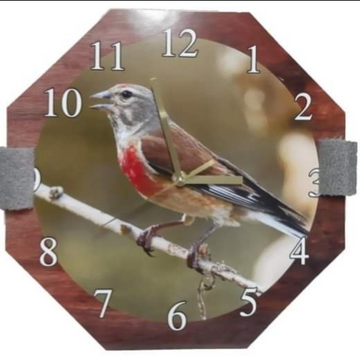 Reloj de Madera de Pardillo