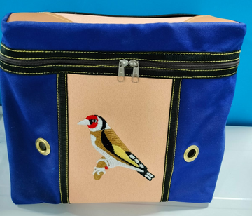 Funda Tipo Maletin Bordado Jilguero