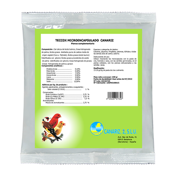 Teccox Microencapsulado Canariz 250gr