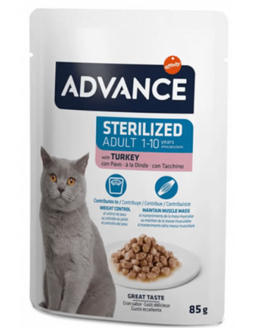 Advance Bocaditos de Pavo 85Gr