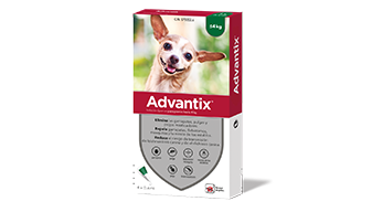 Pipetas Advantix >4 kg