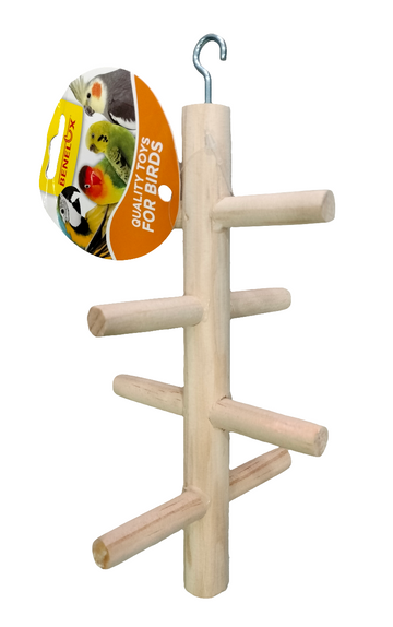 Palo madera de espiral