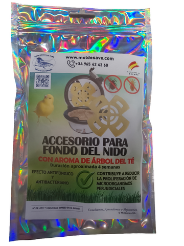Fondo de Nido Antiparasitario Molde Ave