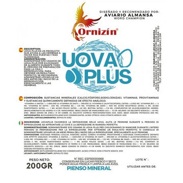 Uova Plus Ornizin 200gr