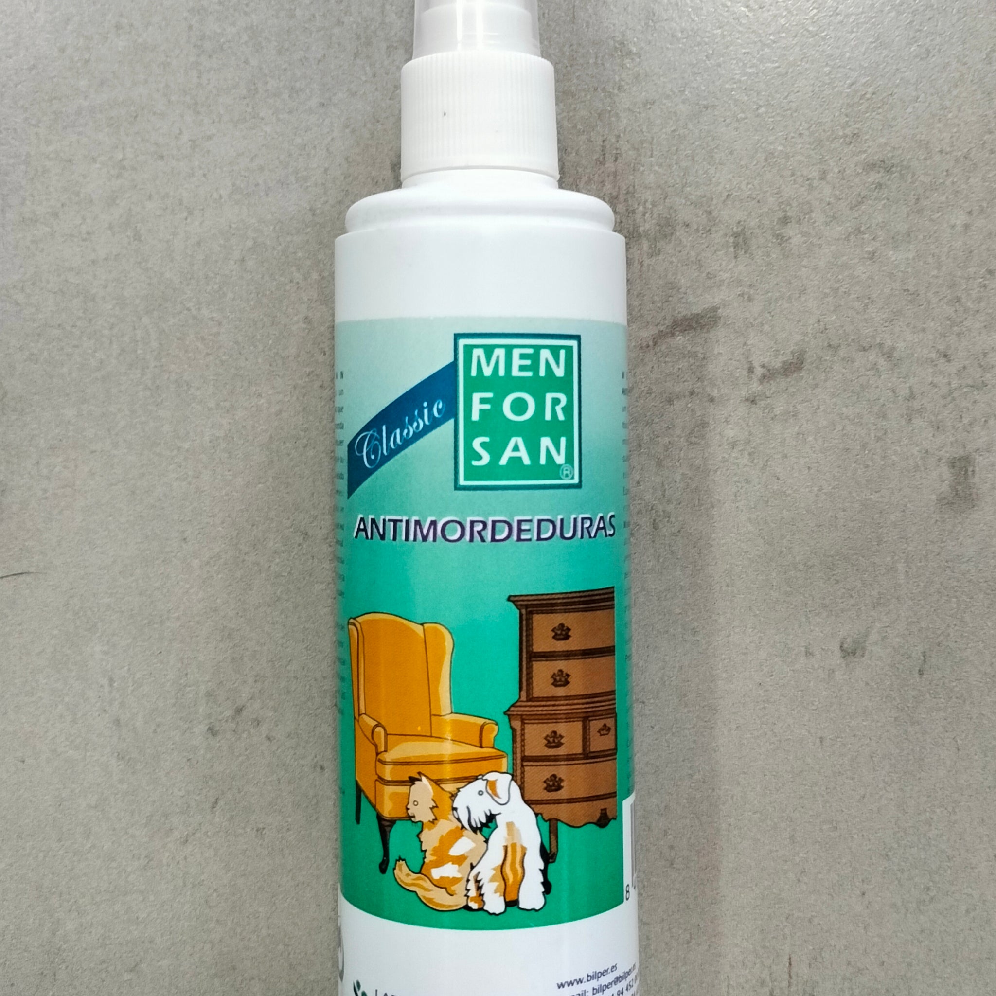 Antimordeduras para Perros y Gatos Menforsan 125 ml.