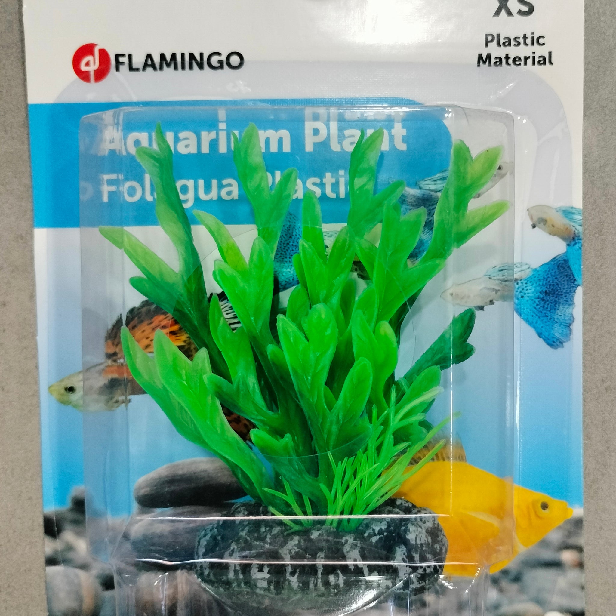 Planta Plástico Pecera XS Flamingo