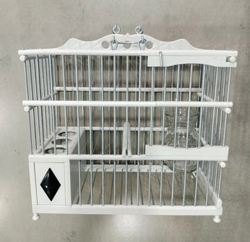 Jaula Malagueña Pvc Enrejillada