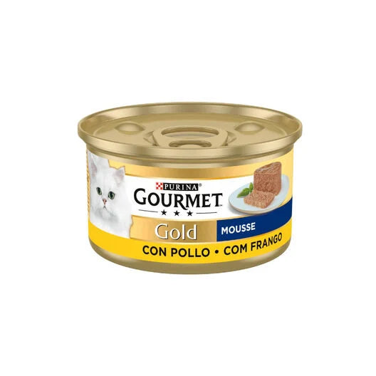 Lata Purina Gourmet Gold Mousse con Pollo