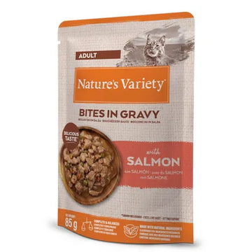 Comida blanda salmón grain free Nature's Variety gato