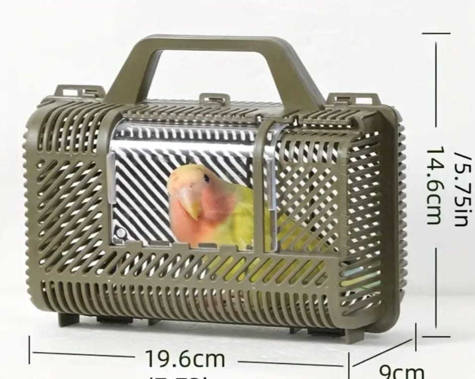 Transportín pequeño con asa