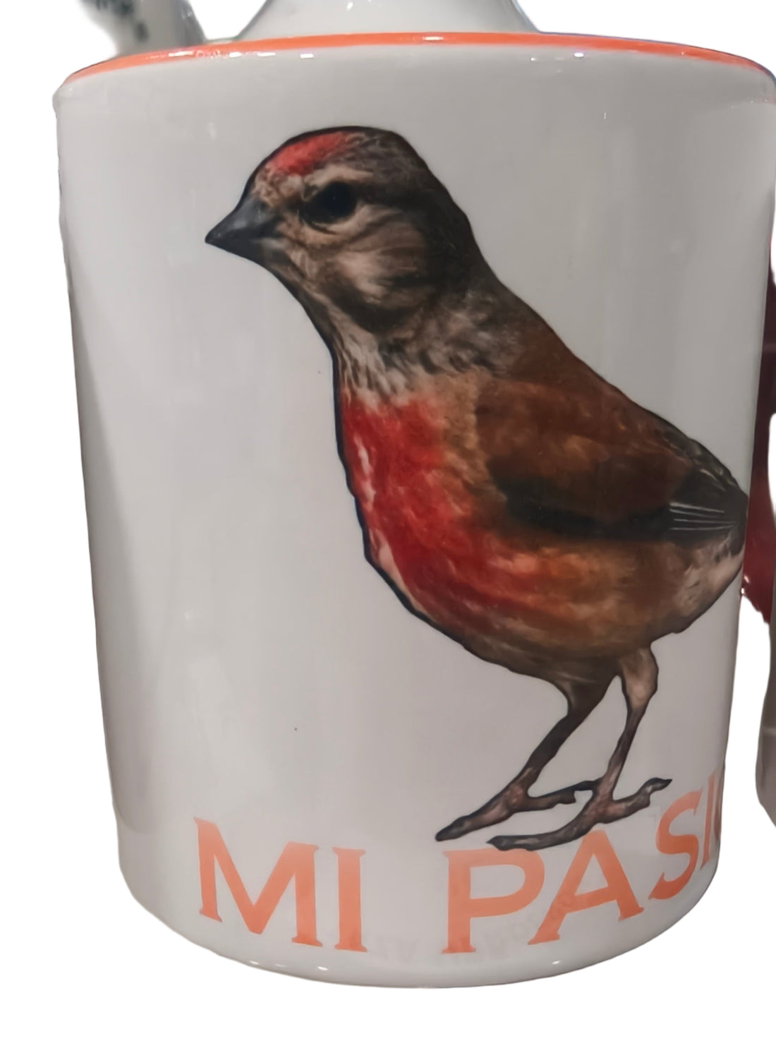 Taza Desayuno Jilguero, Pardillo o Verderón