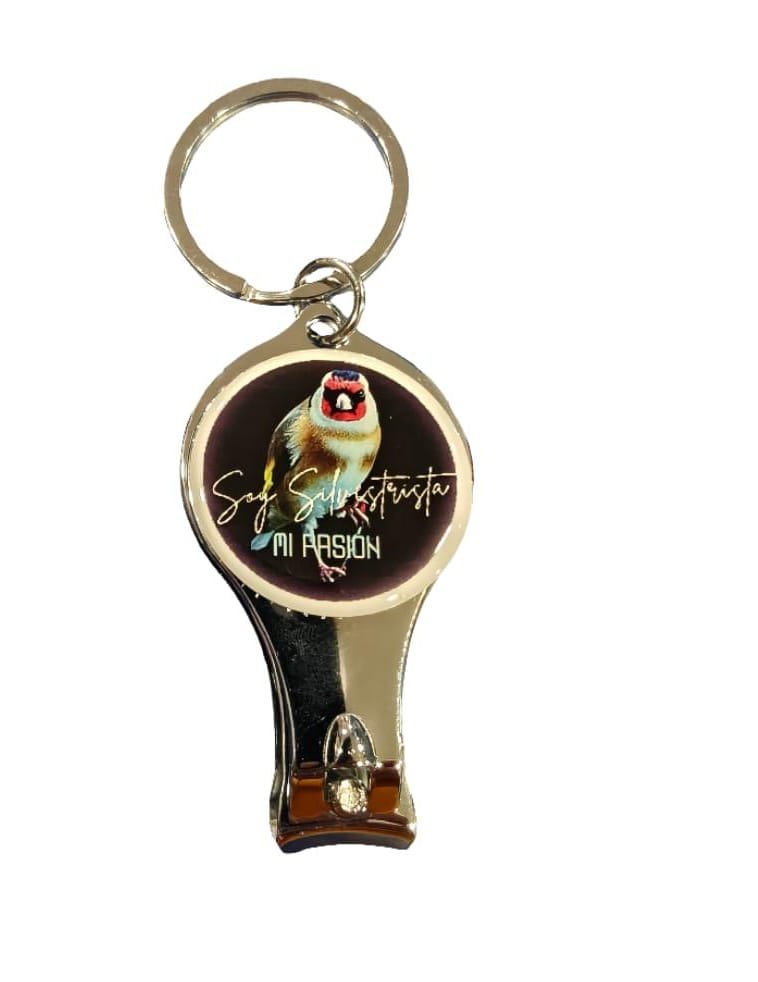 Llavero abridor corta-uñas Jilguero
