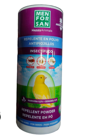 Repelente en polvo para piojos Menforsan 250gr
