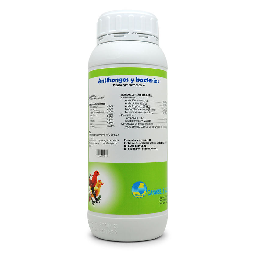 CANARIZ ANTIHONGOS Y BACTERIAS 1 LITRO
