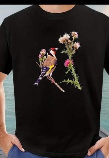 Camiseta Jilguero Cardos