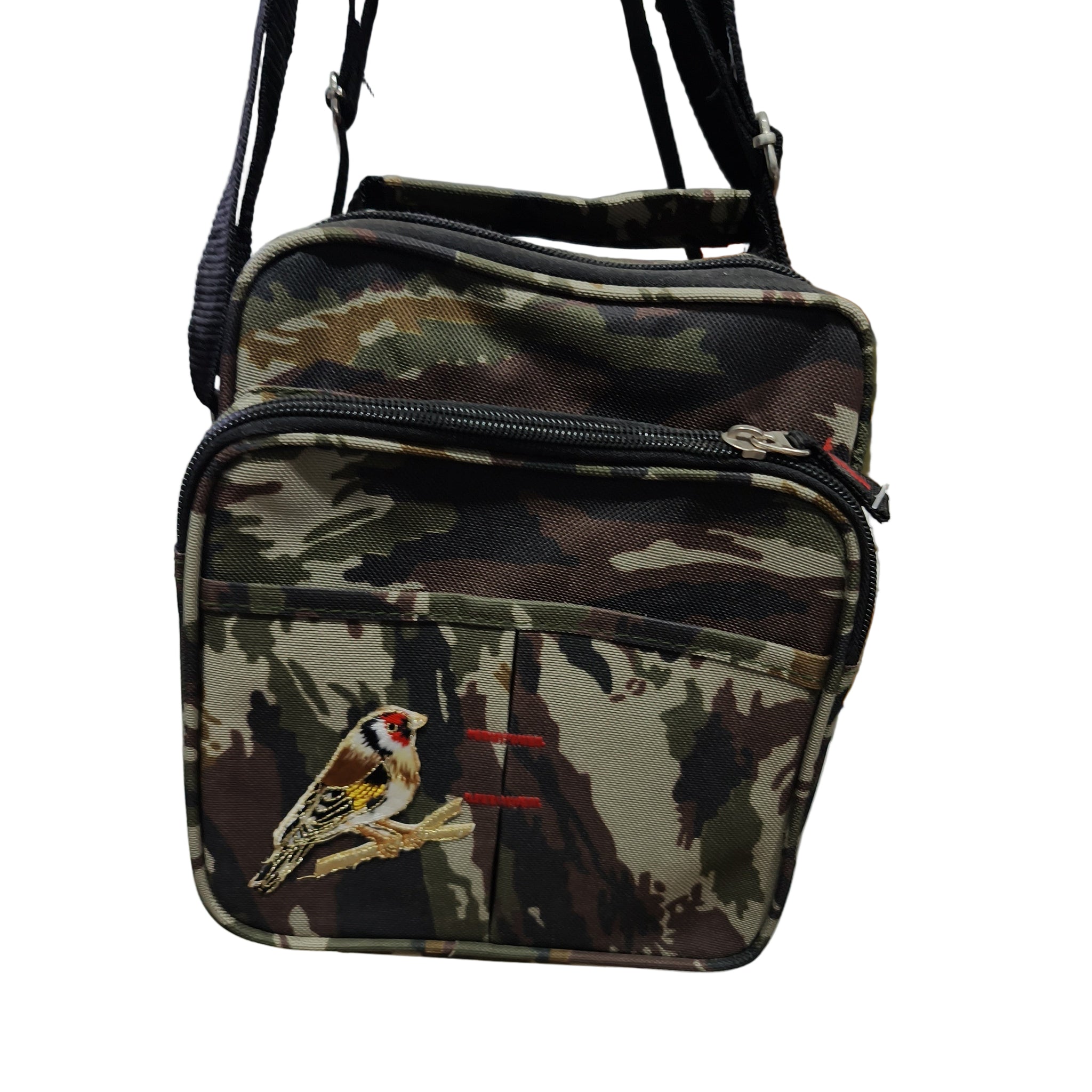 Bandolera Camuflaje Jilguero Bordado