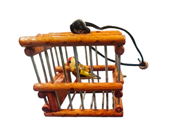 Jaula de Palanza con Jilguero