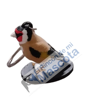 Llavero Jilguero 3D