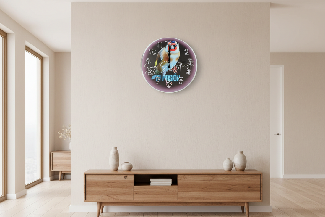 Reloj Jilguero Soy Silvestrista Mi Pasión