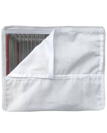 Funda Blanca con Tapa y Rejilla