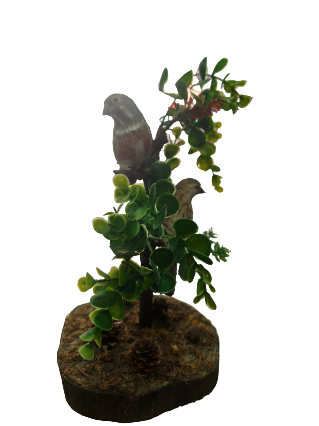 Diorama de Pareja de Pardillos